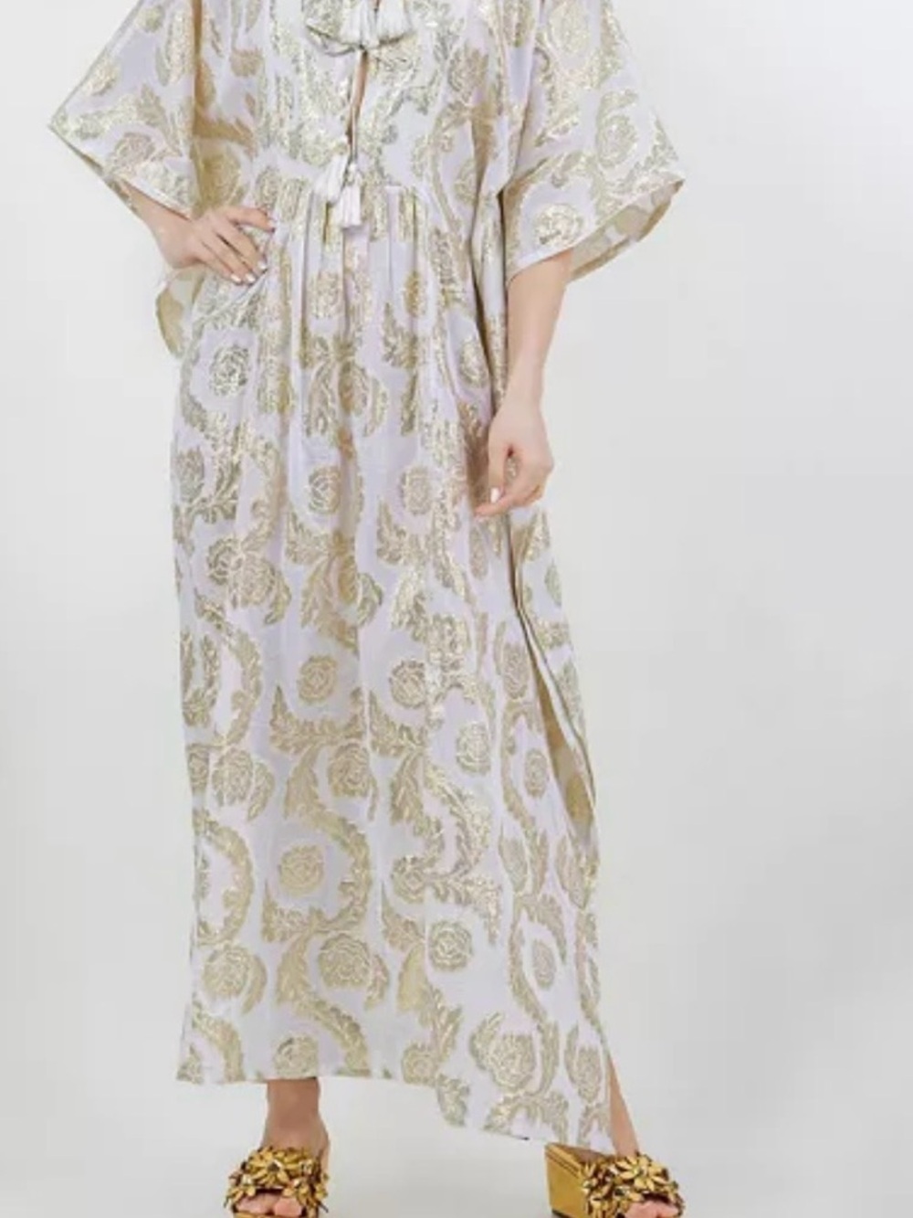 NWT Meghan Fabulous Palm Springs maxi caftan
